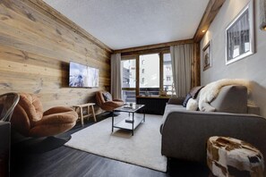 Living area - 100m from resort center, 3rd floor, tv, ski locker, 41m², Tignes (Tignes)
