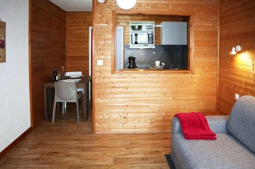 100m from ski slopes, 1st floor, view valley, tv, ski locker, 20m², Les Orres