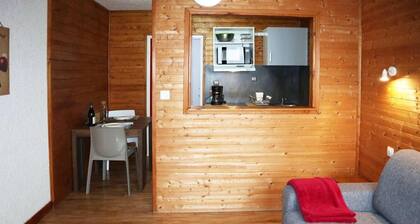 100m from ski slopes, 1st floor, view valley, tv, ski locker, 20m², Les Orres