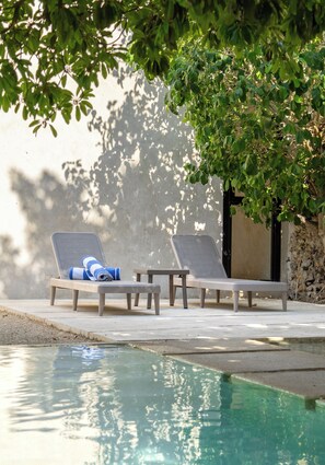 Outdoor pool - Spacious 1-floor House, Outdoor Oasis in Centro (Mérida)