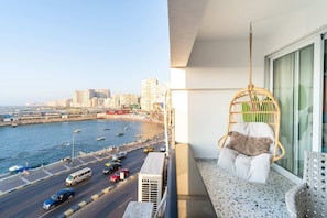 Terrace/patio - Seaview Condo in Gleem - 205 (San Stefano)