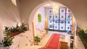 Entrada al alojamiento