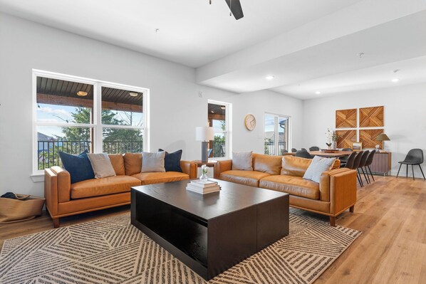 TV connectée, cheminée, jeux vidéo, médiathèque