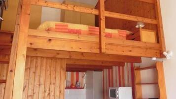 1 slaapkamer, een strijkplank/strijkijzer, wifi