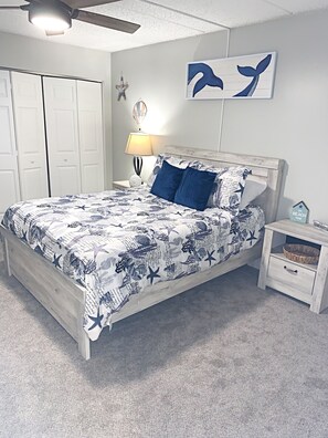 2 bedrooms, iron/ironing board, free WiFi, bed sheets