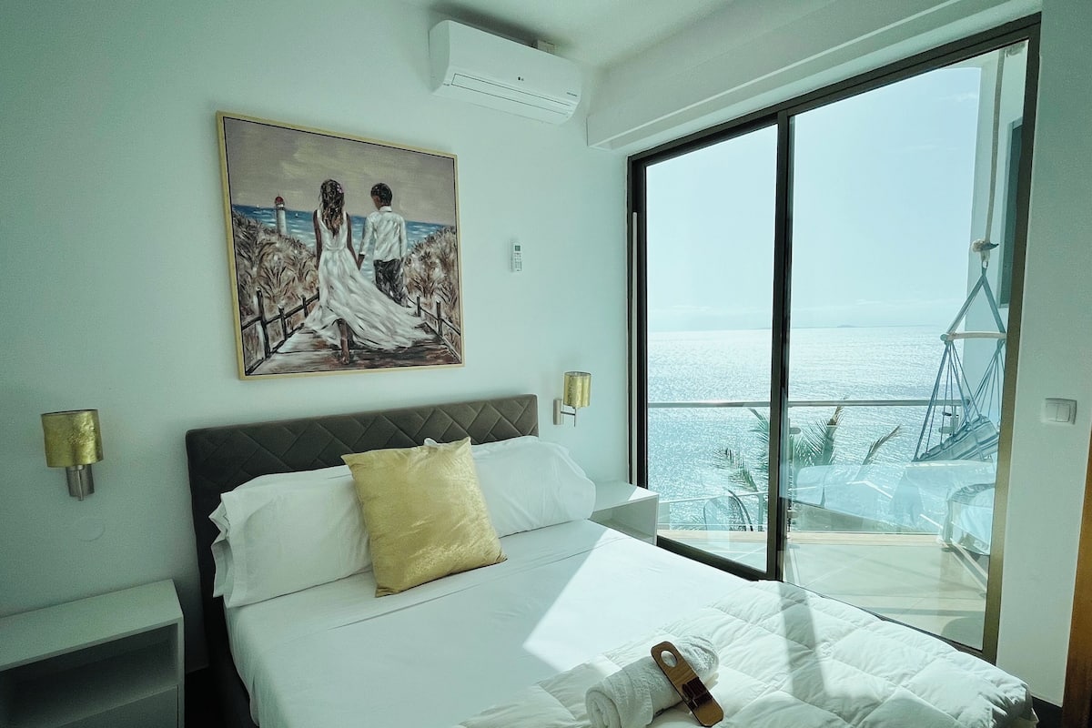 Comfort Studio Suite, Ocean View | 1 bilik tidur, peralatan tempat tidur premium