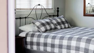 Suíte estúdio, 1 cama King e sofá-cama | Roupa de cama