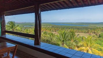 Suíte real, sacada, vista para o oceano | Vista do quarto