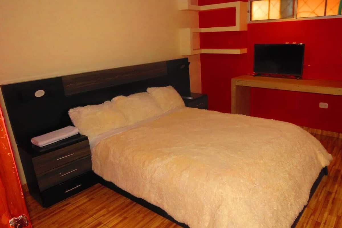 Wifi gratis y ropa de cama
