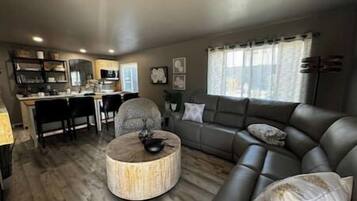 TV connectée, cheminée