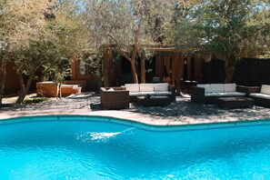 Outdoor pool - HOTEL ALDEA (San Pedro de Atacama)