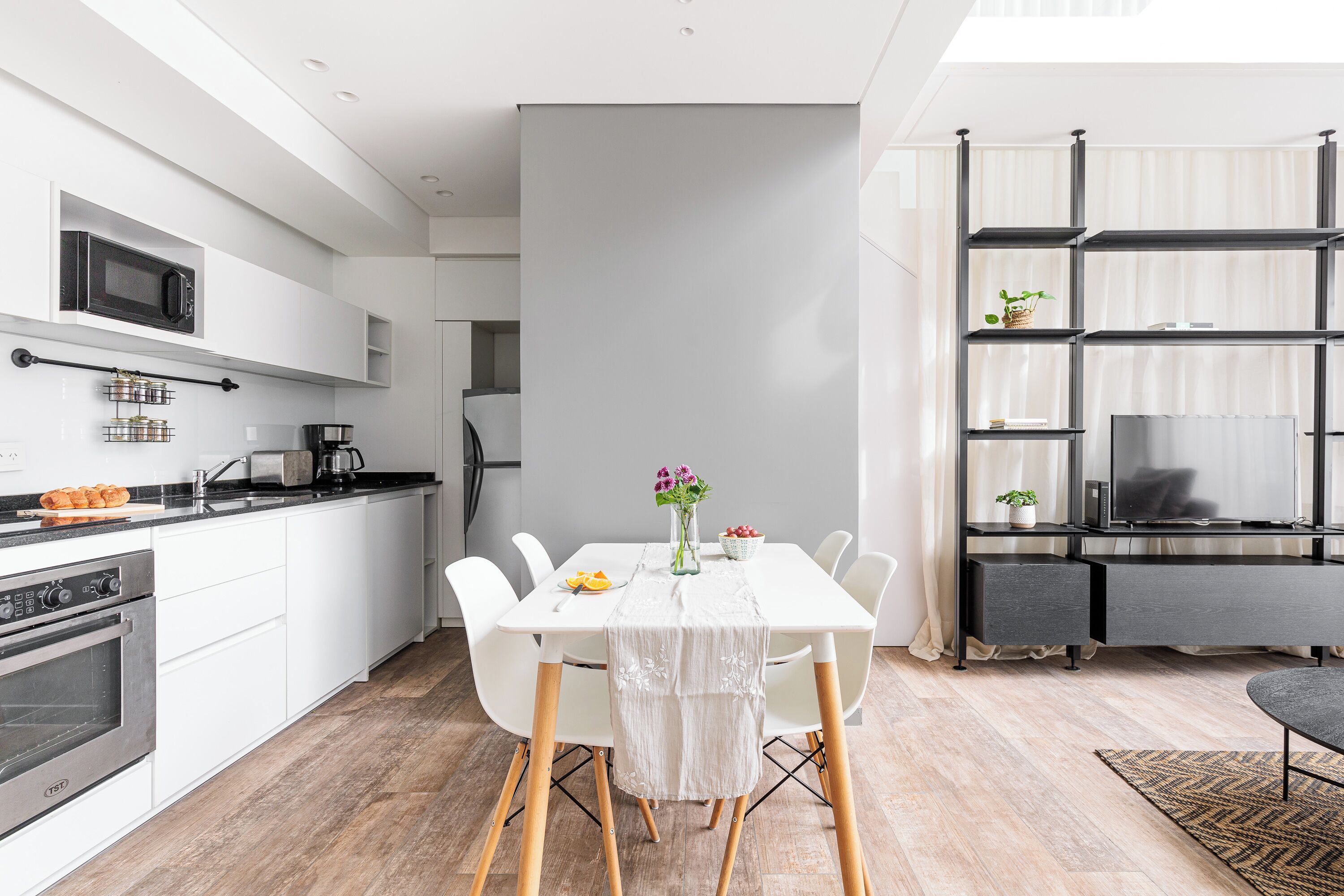 Duplex (303) | Private kitchen | Full-sized fridge, microwave, oven, coffee/tea maker
