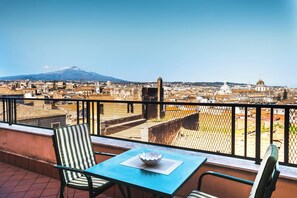 Apartment, City View | Terrace/patio - Terrazza con vista Etna e c. storico  (Catania)