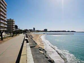 Accommodatie ligt op het strand