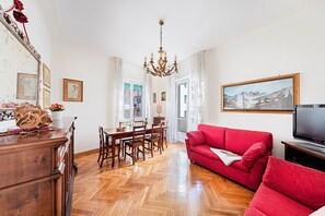 Apartment, Balcony | Living area - I Fiori Apartment by Wonderful Italy (Sanremo)