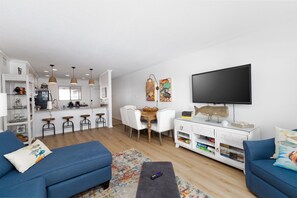 Smart TV - "Beach Blessing" -Oceanfront Fun | Balcony (North Topsail Beach)