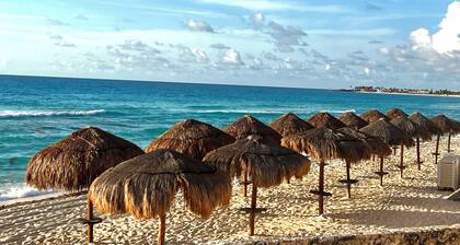 Beachfront Resort Studio with Spectacular Sunset Views