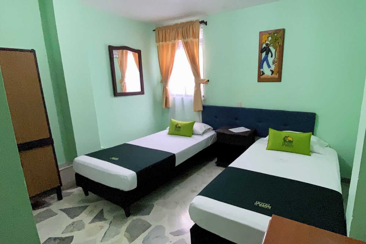 Basic Twin Room | Free WiFi, bed sheets