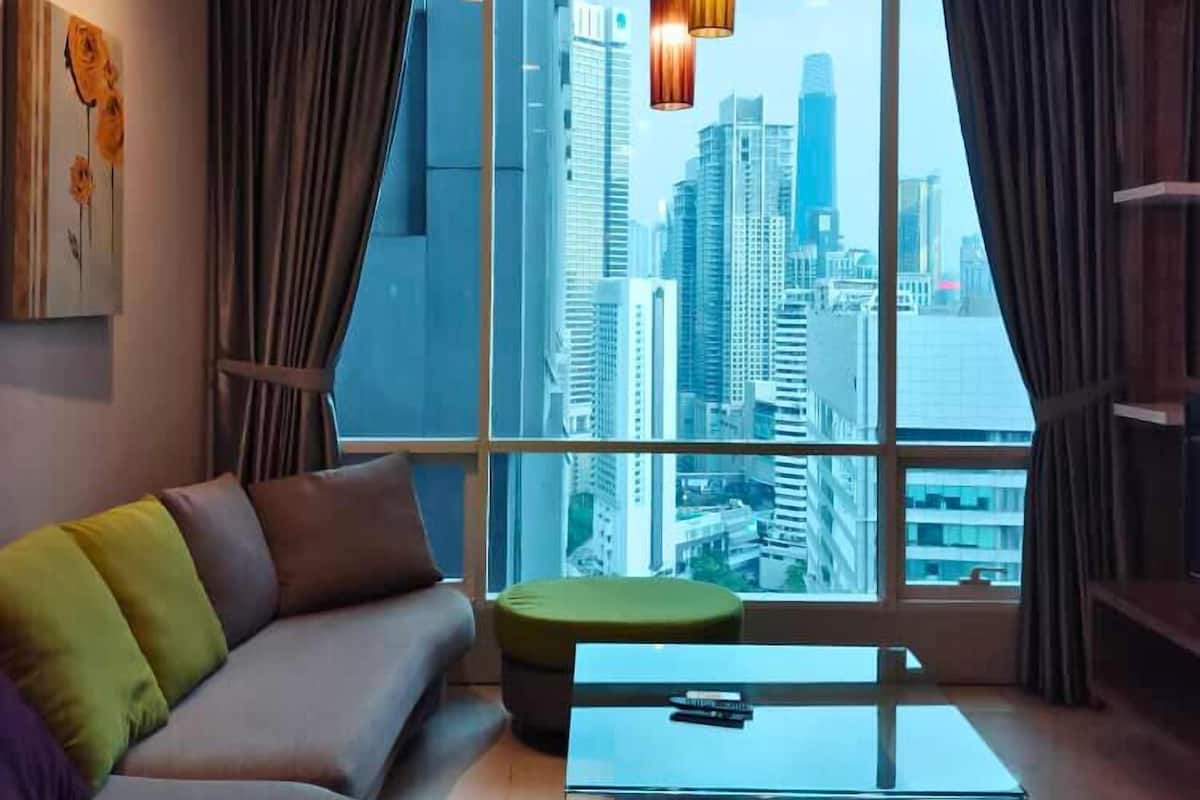 Kaupunkihuoneisto | Oleskelualue | Älytelevisio, Netflix, suoratoistopalvelut