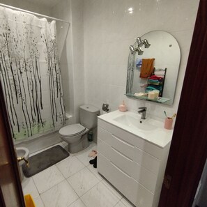 Hair dryer, towels, soap, toilet paper - Atico Acogedor EN AJO , Cantabria (Ajo)