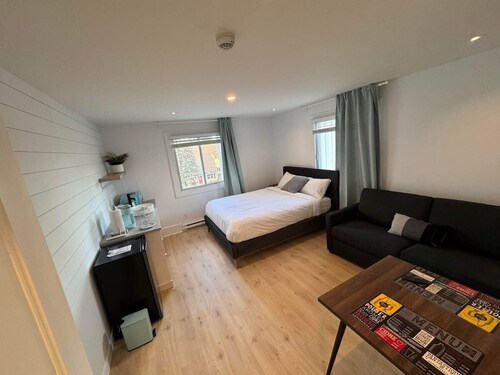 Room with private bathroom