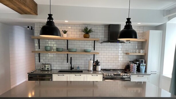 Private kitchen - 871 Shefford suite 206 (Bromont)