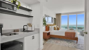 1 chambre, bureau, fer et planche Ă  repasser, lit parapluie