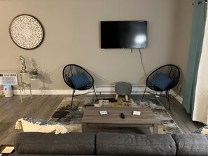 Living area - The Breakwall Suite! (Fairport Harbor)