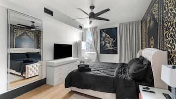 1 bedroom, desk, iron/ironing board, free WiFi