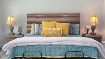 4 عدّة غرف نوم ومكتب وواي فاي وملاءات أسرّة