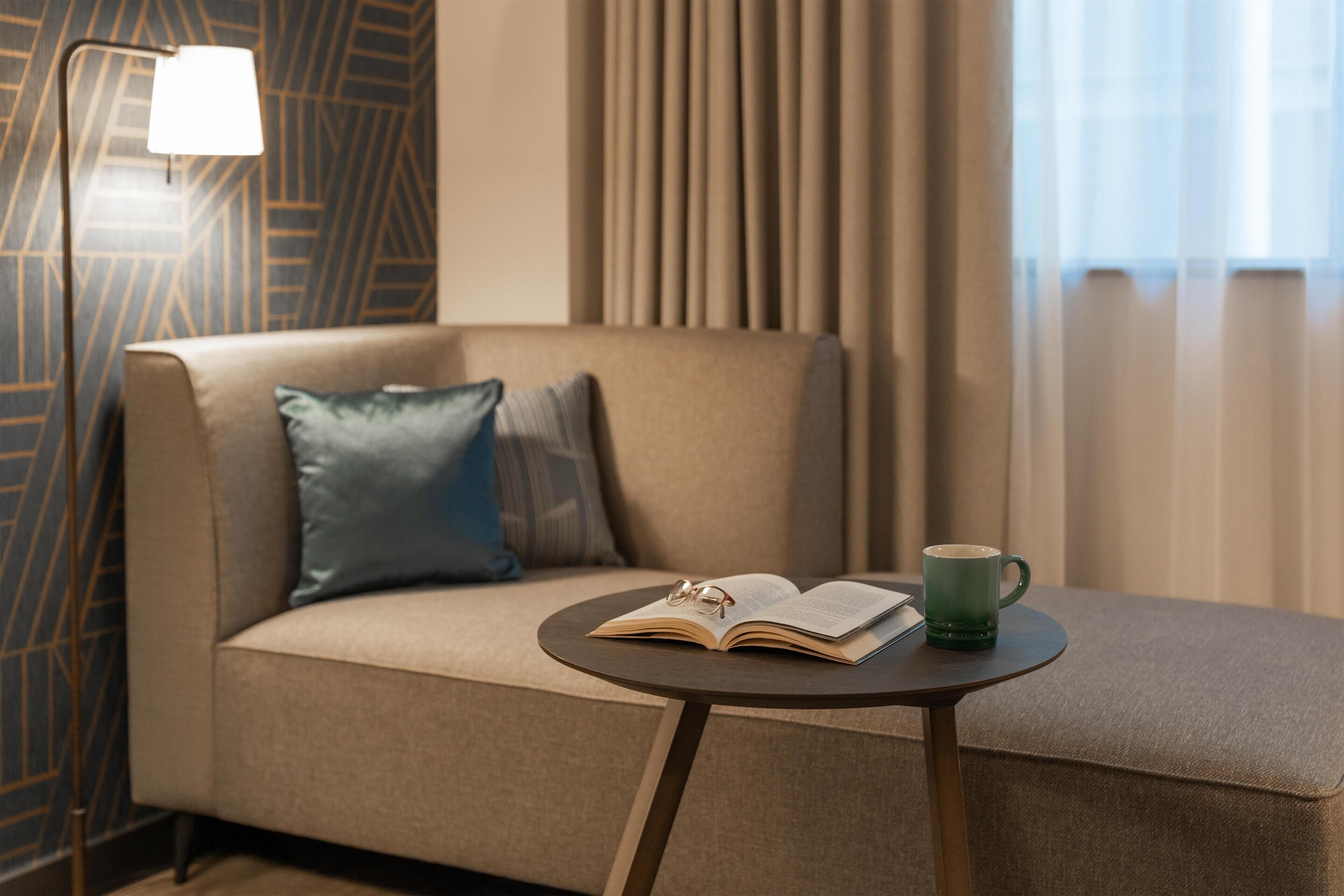 In-room safe, blackout drapes, iron/ironing board, travel crib