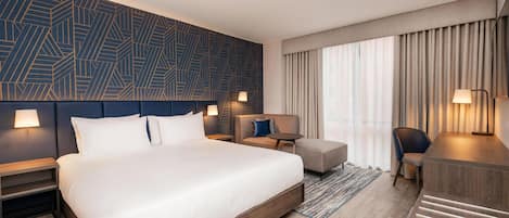 In-room safe, blackout drapes, iron/ironing board, travel crib