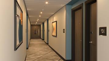 In-room safe, blackout drapes, iron/ironing board, travel crib