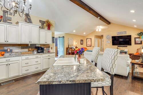 The Red House on the Mountain Top- your home away from home!