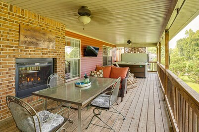 The Red House on the Mountain Top- your home away from home!