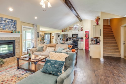 The Red House on the Mountain Top- your home away from home!