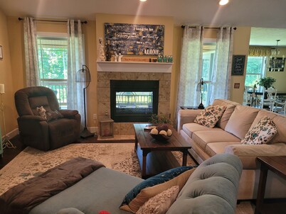 The Red House on the Mountain Top- your home away from home!
