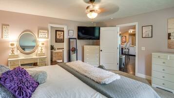 4 dormitoris, escriptori, planxa i posts de planxar i wifi