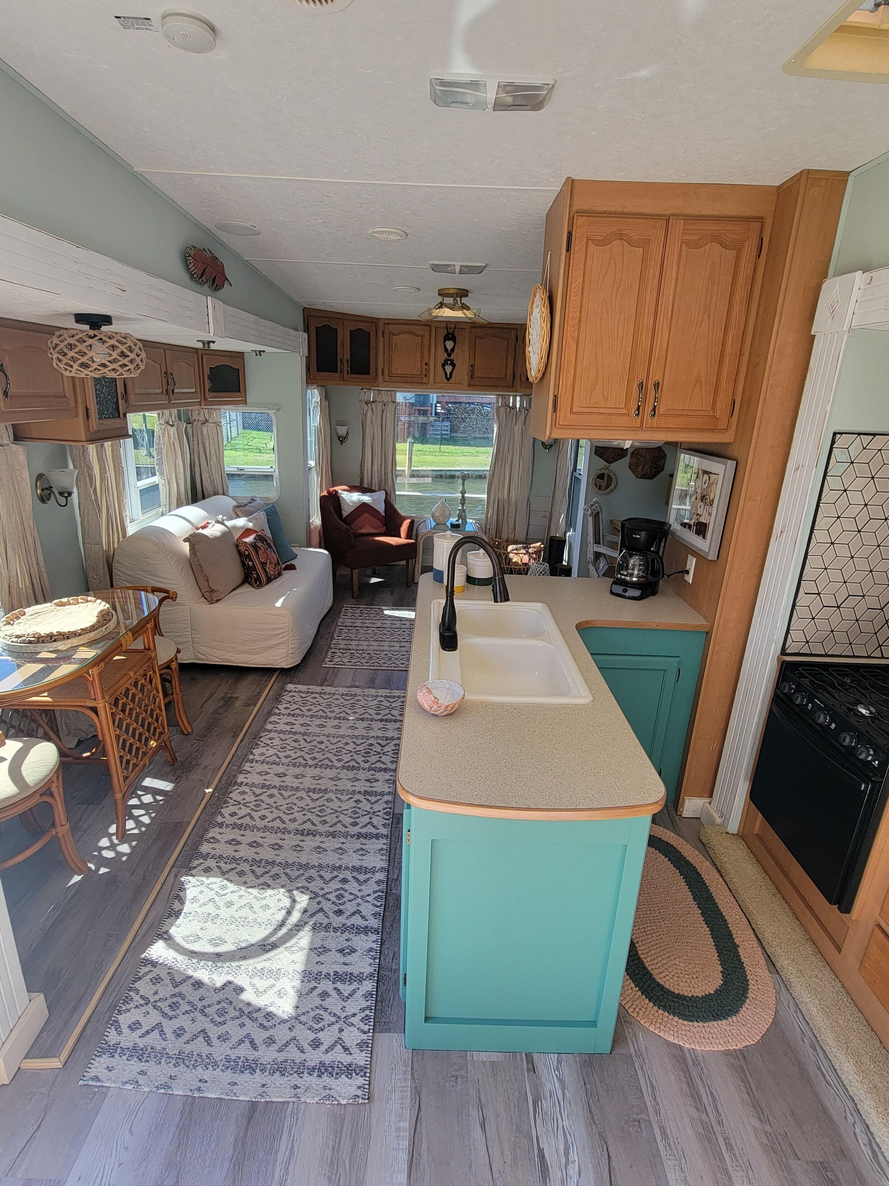 Boho Coastal Camper on Coral in the inner OBX