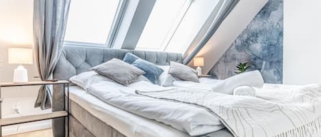 2 quartos, Wi-Fi, roupa de cama