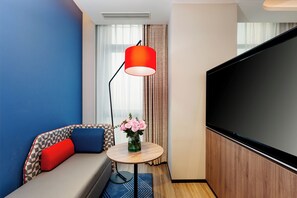 스위트, 침실 1개 | 오리/거위털 이불, 책상, 노트북 작업 공간, 방음 설비