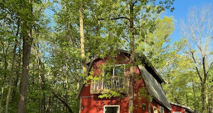 Cozy cabin retreat in NW Lake Leech area