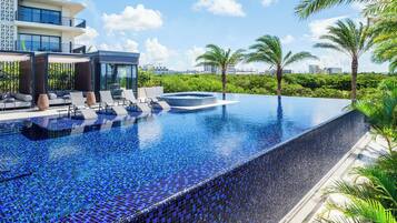 2 outdoor pools