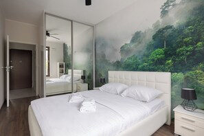 1 bedroom, iron/ironing board, WiFi, bed sheets - Royal Wilanów Deluxe Apartment (Warszawa)