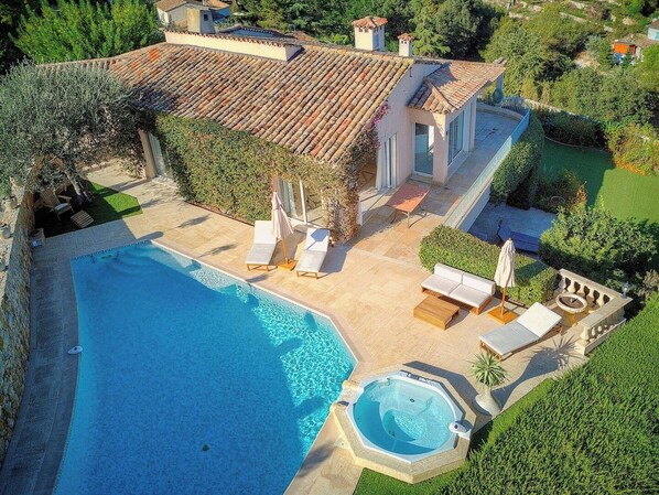 Pool - Immogroom - Villa - Swimming pool - AC (Vallauris)
