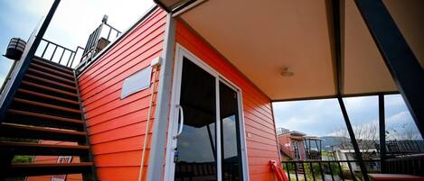 Framhlið gististaðar