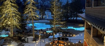 Everline Resort and Spa Fireplace Suite Valley View