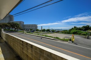 Apartment | Balcony view - Ocean View Terrace BISE 1F (Motobu)