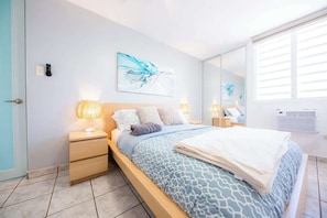 2 habitaciones, tabla de planchar con plancha, wifi y ropa de cama