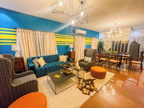 ARAW Villa with Jacuzzi | Living area | 32-inch TV with cable channels - UNWND Boutique Hotel Calatagan (Calatagan)